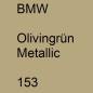 Preview: BMW, Olivingrün Metallic, 153.